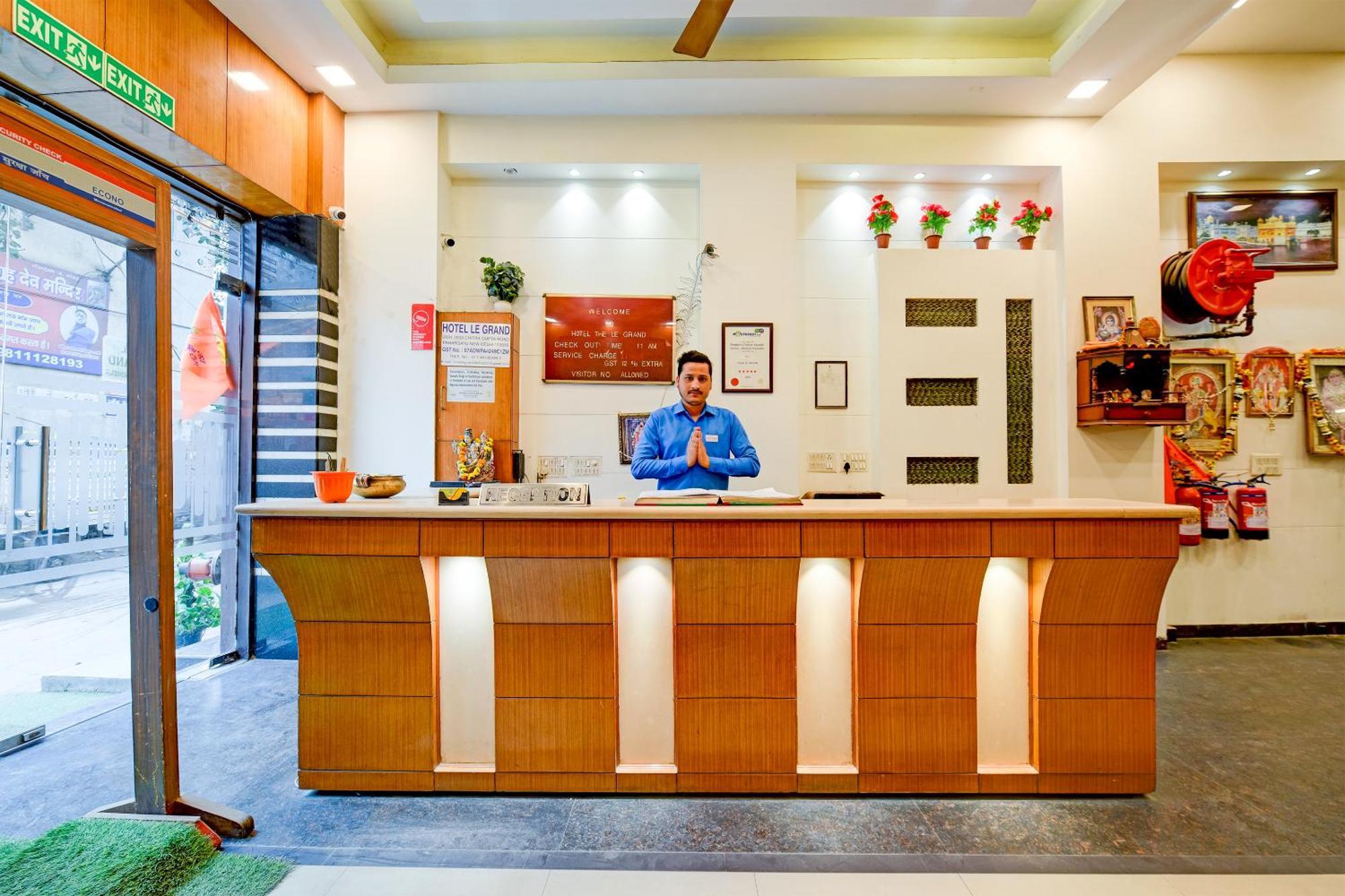 Hotel Le Grand - Walk-In From Rk Ashram Metro Station นิวเดลี ภายนอก รูปภาพ